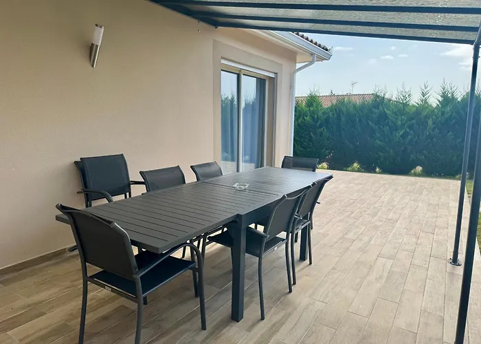 Avec Piscine וילה Landorthe